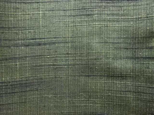  アンティーク　手織り紬着物